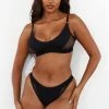 Lounge Underwear Contour Mesh Bra (Set) - Black BH Ohne Bügel Sets 1 Lounge Underwear Contour Mesh Bra (Set) - Black BH Ohne Bügel Sets