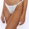 Lounge Underwear String Und Slip Illustration Balcony Thong - Pearl