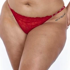 Lounge Underwear Illustration Balcony Thong - Maroon String Und Slip 12 Lounge Underwear Illustration Balcony Thong - Maroon String Und Slip