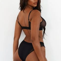 Lounge Underwear Contour Mesh Bra (Set) - Black BH Ohne Bügel Sets 36 Lounge Underwear Contour Mesh Bra (Set) - Black BH Ohne Bügel Sets