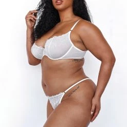 Lounge Underwear Bügel-BH Sets Illustration Balcony Bra (Set) - Pearl 24 Lounge Underwear Bügel-BH Sets Illustration Balcony Bra (Set) - Pearl