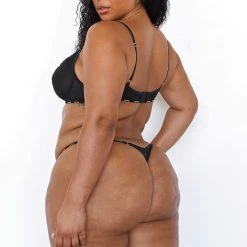 Lounge Underwear Bestsellers Illustration Balcony Bra (Set) - Black