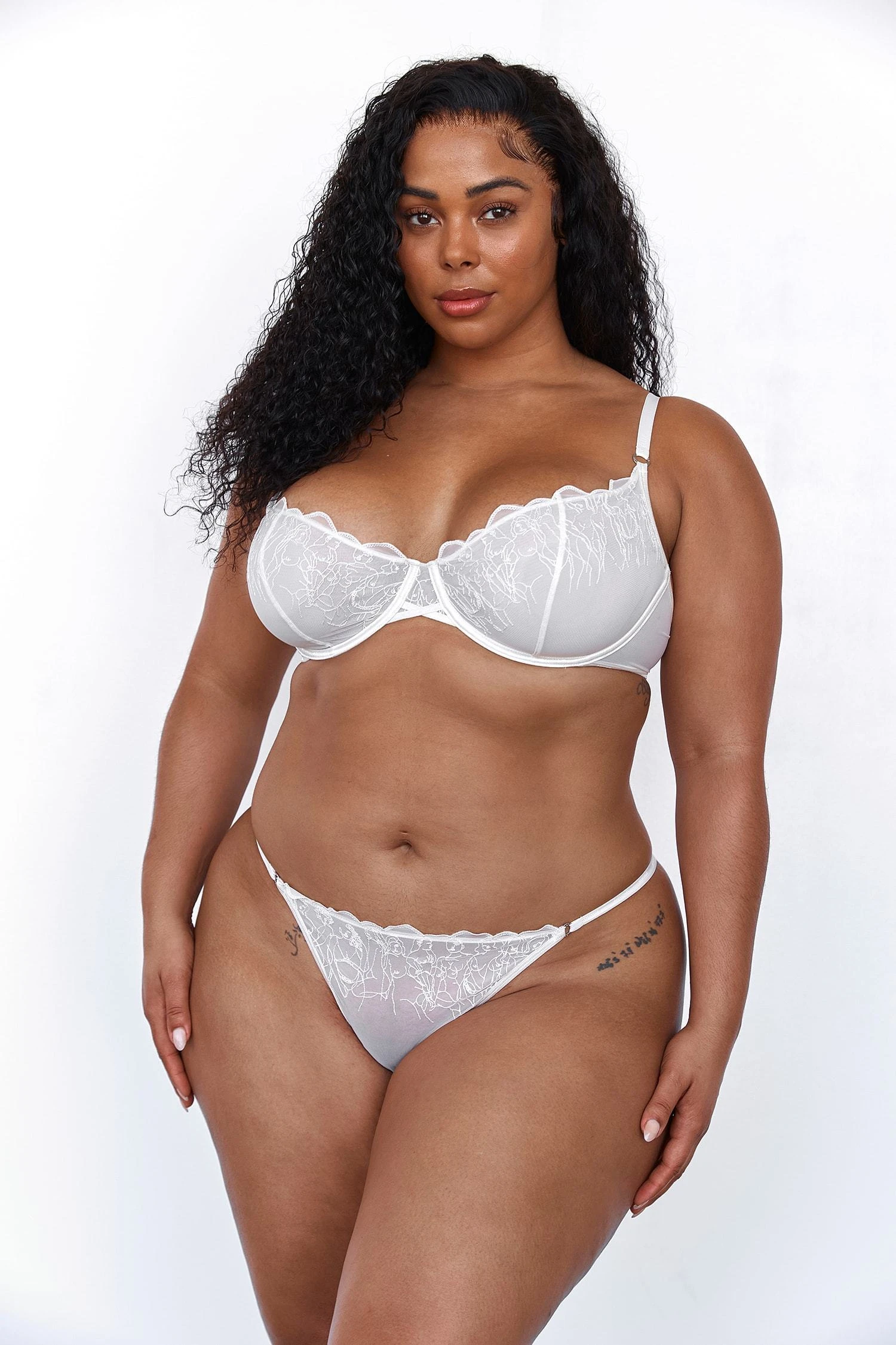 Lounge Underwear Bügel-BH Sets Illustration Balcony Bra (Set) - Pearl 7 Lounge Underwear Bügel-BH Sets Illustration Balcony Bra (Set) - Pearl