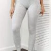 Lounge Underwear Ribbed High Waisted Leggings - Frost Leggings Sets 1 Lounge Underwear Ribbed High Waisted Leggings - Frost Leggings Sets