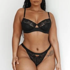 Lounge Underwear Flair Balcony Bra (Set) - Black 26 Lounge Underwear Flair Balcony Bra (Set) - Black