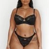 Lounge Underwear Flair Balcony Bra (Set) - Black
