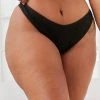 Lounge Underwear Outlet Outlet Icon Balcony Thong (Set) - Black
