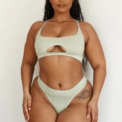 Lounge Underwear Seamless Bra (Set) - Olive 22 Lounge Underwear Seamless Bra (Set) - Olive