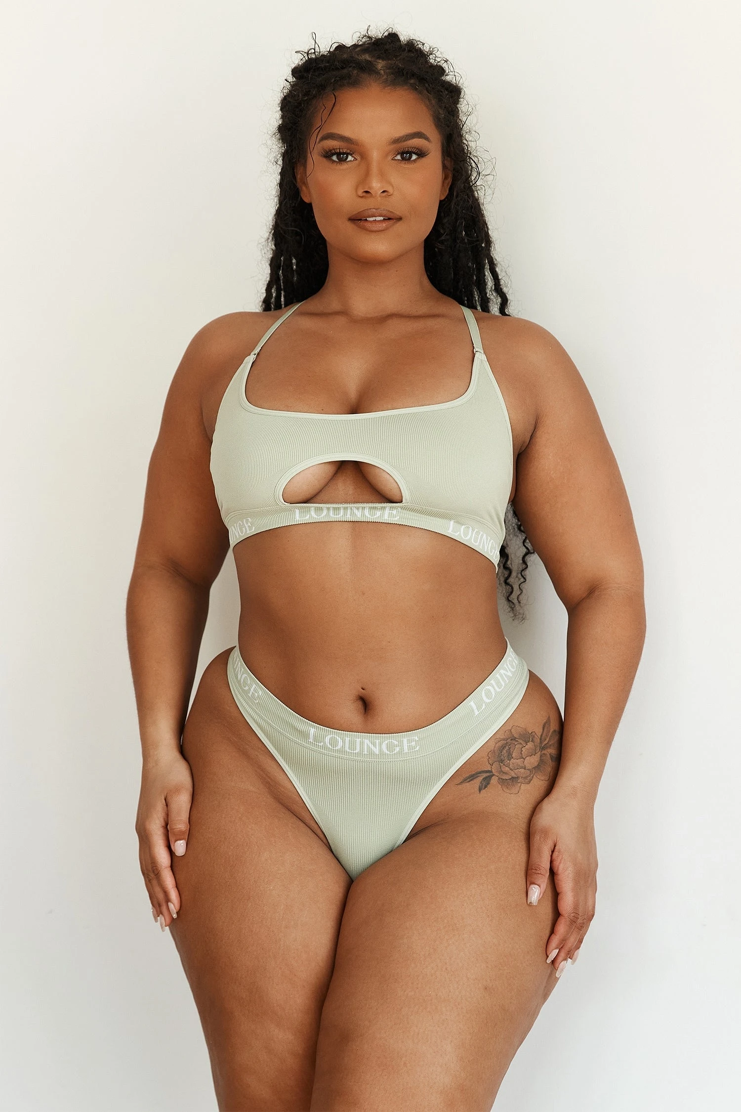 Lounge Underwear Seamless Bra (Set) - Olive 11 Lounge Underwear Seamless Bra (Set) - Olive