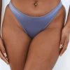 Lounge Underwear Sleek Mindful Briefs - Smoked Blue String Und Slip 2 Lounge Underwear Sleek Mindful Briefs - Smoked Blue String Und Slip