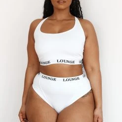 Lounge Underwear Bamboo Basic Bralette (Set) - White BH Ohne Bügel Sets 32 Lounge Underwear Bamboo Basic Bralette (Set) - White BH Ohne Bügel Sets