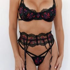 Lounge Underwear Bella Intimates Bra (Set) - Black 14 Lounge Underwear Bella Intimates Bra (Set) - Black