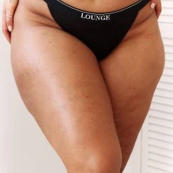 Lounge Underwear BH Ohne Bügel Sets Bamboo Minimal Triangle Briefs (Set) - Black