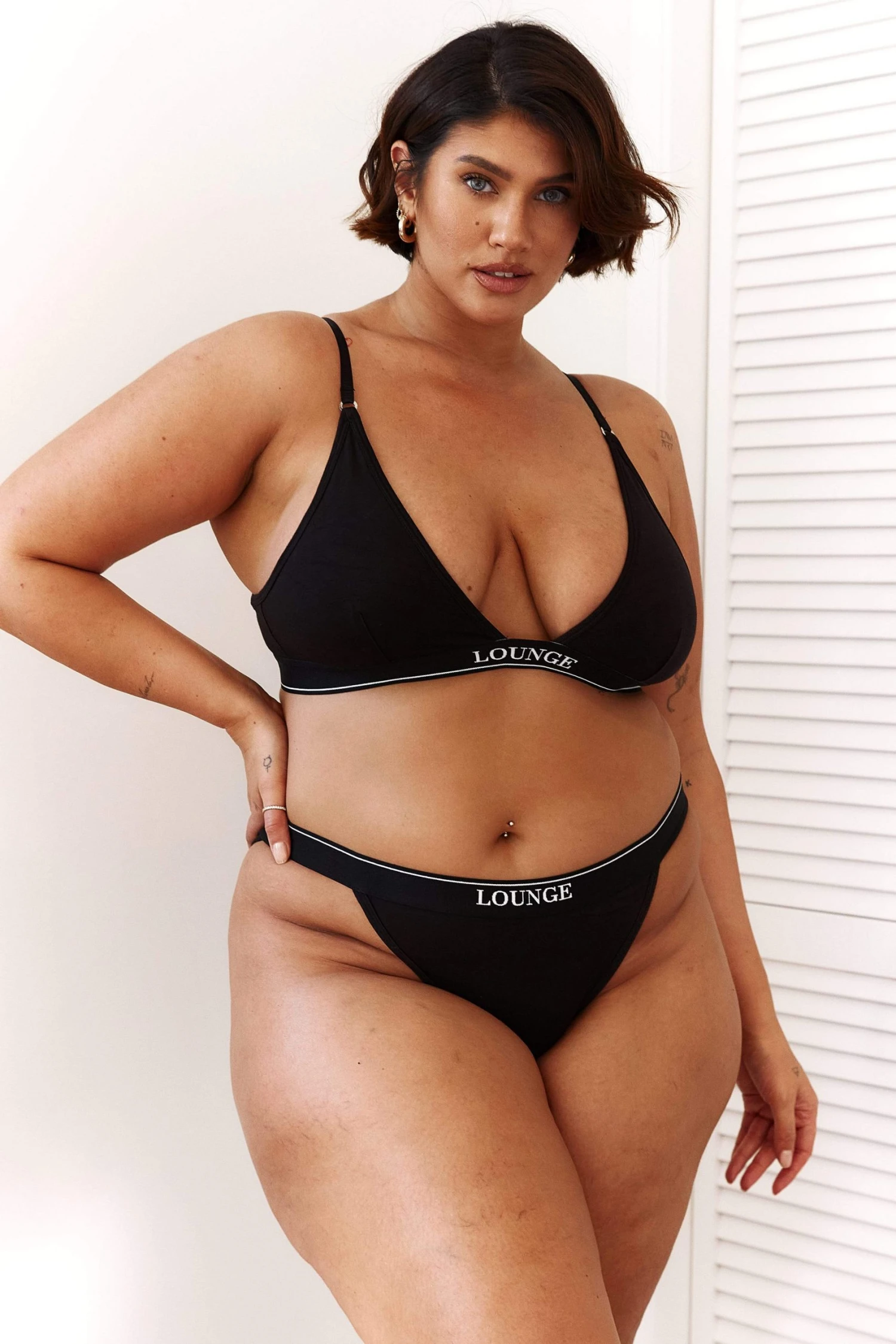 Lounge Underwear Bamboo Minimal Triangle Bra (Set) - Black BH Ohne Bügel Sets 15 Lounge Underwear Bamboo Minimal Triangle Bra (Set) - Black BH Ohne Bügel Sets