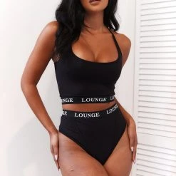 Lounge Underwear Bamboo Basic Bralette (Set) - Black