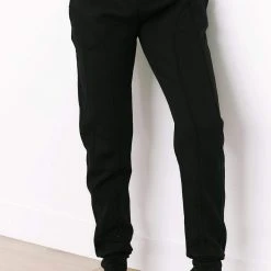 Cheap Lounge Underwear Store 27 Lounge Underwear Bestsellers Basic Fitted Joggers - Black