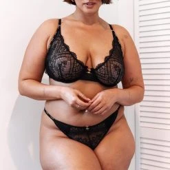 Lounge Underwear Sustainable Charmed Balcony Bra (Set) - Black 27 Lounge Underwear Sustainable Charmed Balcony Bra (Set) - Black