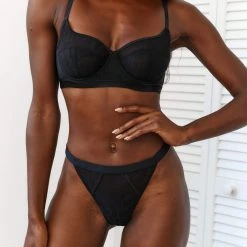 Lounge Underwear Chic Balcony Bra (Set) - Black 14 Lounge Underwear Chic Balcony Bra (Set) - Black