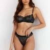 Lounge Underwear Desire Balcony Bra (Set) - Black 1 Lounge Underwear Desire Balcony Bra (Set) - Black