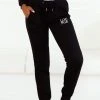 Lounge Underwear Fitted Joggers - Black 2 Lounge Underwear Fitted Joggers - Black