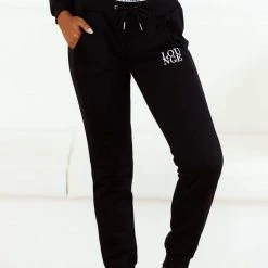 Lounge Underwear Fitted Joggers - Black