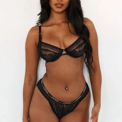 Lounge Underwear Liberty Balcony Bra (Set) - Black