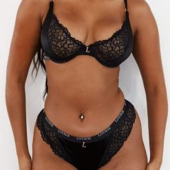 Lounge Underwear Bügel-BH Sets Sustainable Silk Balcony Bra (Set) - Black 14 Lounge Underwear Bügel-BH Sets Sustainable Silk Balcony Bra (Set) - Black