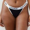 Lounge Underwear Bamboo Triangle Briefs - Black 2 Lounge Underwear Bamboo Triangle Briefs - Black