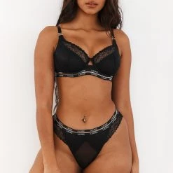 Lounge Underwear Vogue Balcony Bra (Set) - Black 31 Lounge Underwear Vogue Balcony Bra (Set) - Black