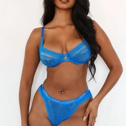 Lounge Underwear Liberty Balcony Bra (Set) - Cobalt Blue Bügel-BH Sets