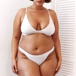 Lounge Underwear Bamboo Triangle Bra (Set) - All Cream BH Ohne Bügel Sets