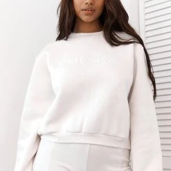Lounge Underwear Essential Jumper - Cream