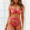 Lounge Underwear Florence Intimates Bra (Set) - Hot Pink Lace 1 Lounge Underwear Florence Intimates Bra (Set) - Hot Pink Lace