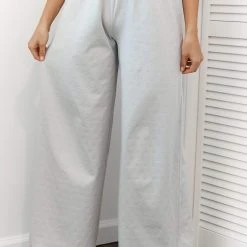 Lounge Underwear Schlaf Ruffle Pyjama Trousers - Frost 15 Lounge Underwear Schlaf Ruffle Pyjama Trousers - Frost