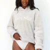 Lounge Underwear Teddy Hoodie - Frosted Grey Tops Und Hoodys 2 Lounge Underwear Teddy Hoodie - Frosted Grey Tops Und Hoodys