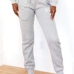 Lounge Underwear Jogger Und Hose Fitted Joggers - Grey