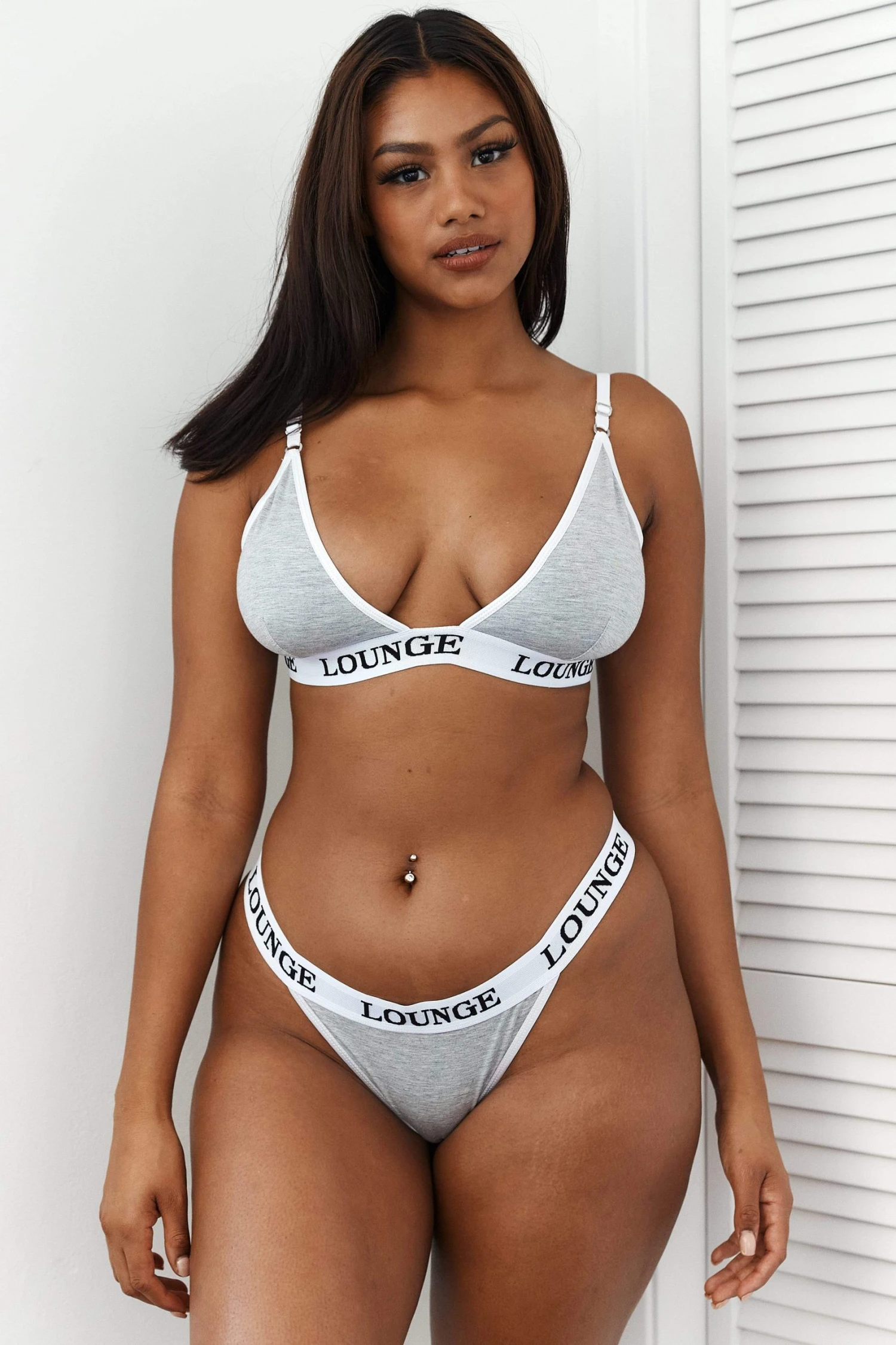 Lounge Underwear Bestsellers Bamboo Triangle Bra (Set) - Grey 3 Lounge Underwear Bestsellers Bamboo Triangle Bra (Set) - Grey