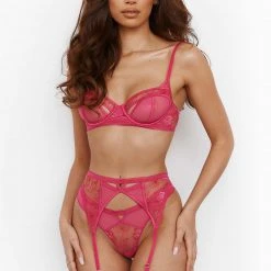 Lounge Underwear Whitney Intimates Bra (Set) - Hot Pink Bestsellers