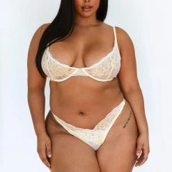 Lounge Underwear Sustainable Luxe Balcony Bra (Set) - Lemon Bügel-BH Sets