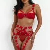 Lounge Underwear Storm Intimates Bra (Set) - Red 2 Lounge Underwear Storm Intimates Bra (Set) - Red