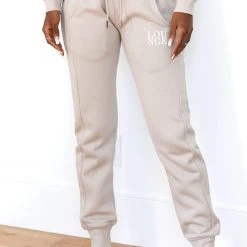 Lounge Underwear Jogger Und Hose Fitted Joggers - Mink