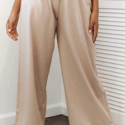 Lounge Underwear Frill Pyjama Trousers - Mink 15 Lounge Underwear Frill Pyjama Trousers - Mink