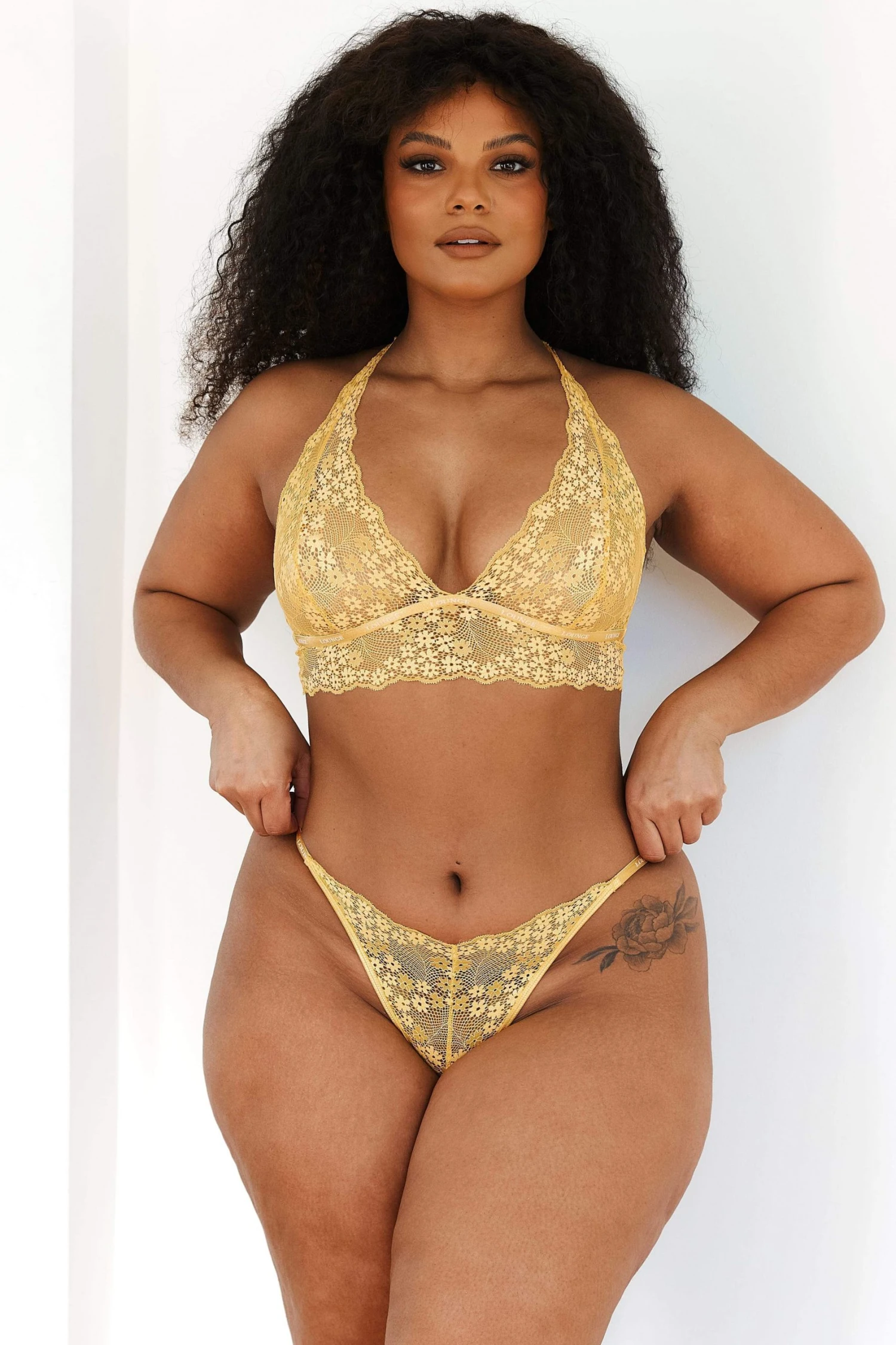Lounge Underwear BH Ohne Bügel Sets Lace Triangle Bra (Set) - Mustard 15 Lounge Underwear BH Ohne Bügel Sets Lace Triangle Bra (Set) - Mustard