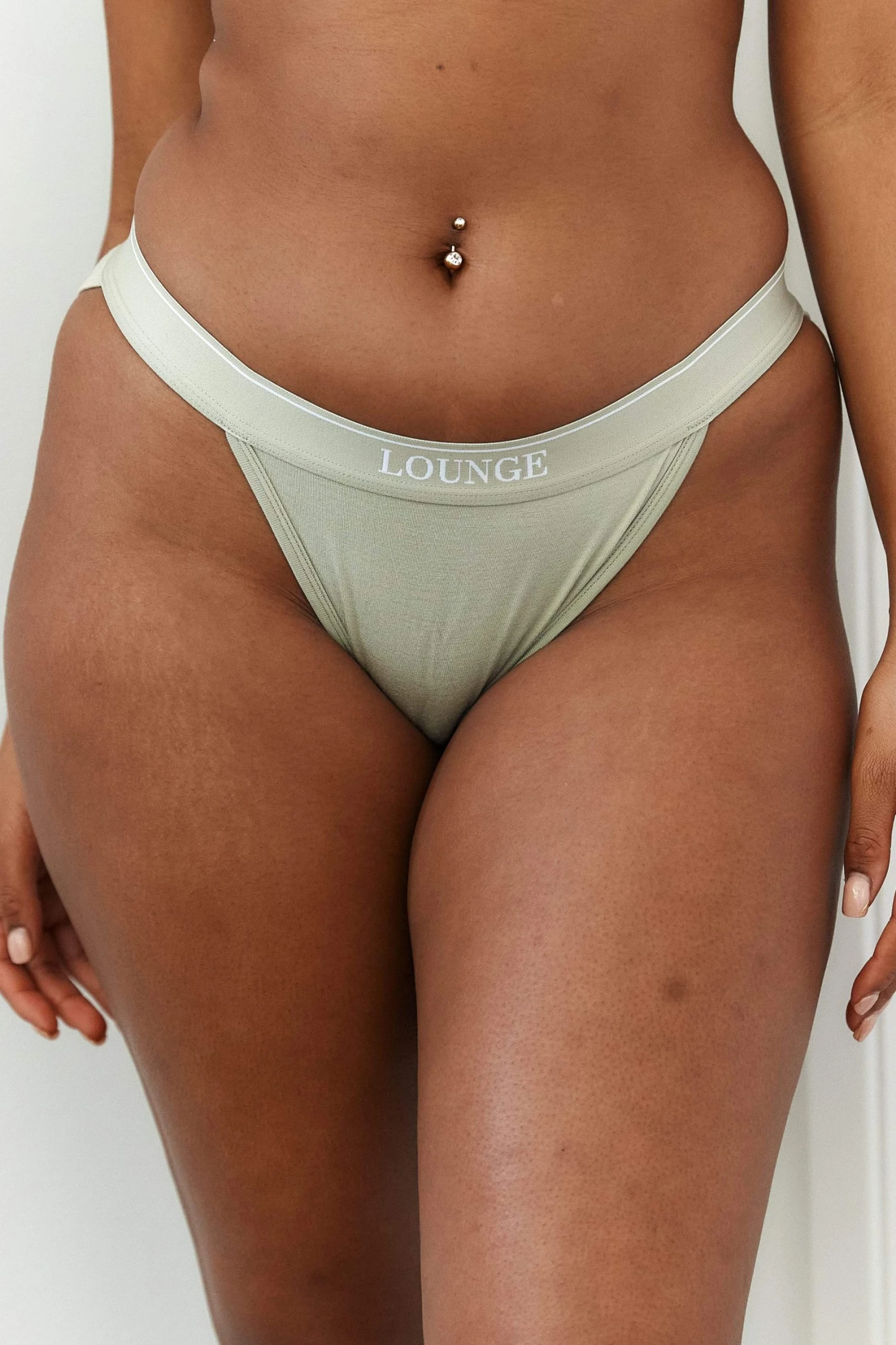Lounge Underwear Bamboo Minimal Triangle Briefs - Olive 3 Lounge Underwear Bamboo Minimal Triangle Briefs - Olive