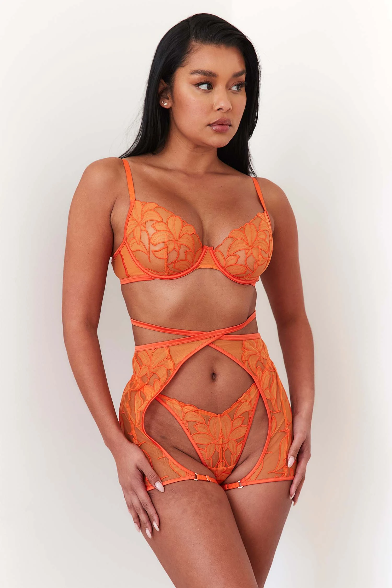 Lounge Underwear Paris Intimates Bra (Set) - Orange 3 Lounge Underwear Paris Intimates Bra (Set) - Orange