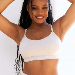 Lounge Underwear Neuheiten Slumber Pyjama Bralette - Pearl