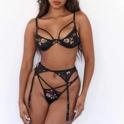 Lounge Underwear Penelope Intimates Bra (Set) - Black Lace