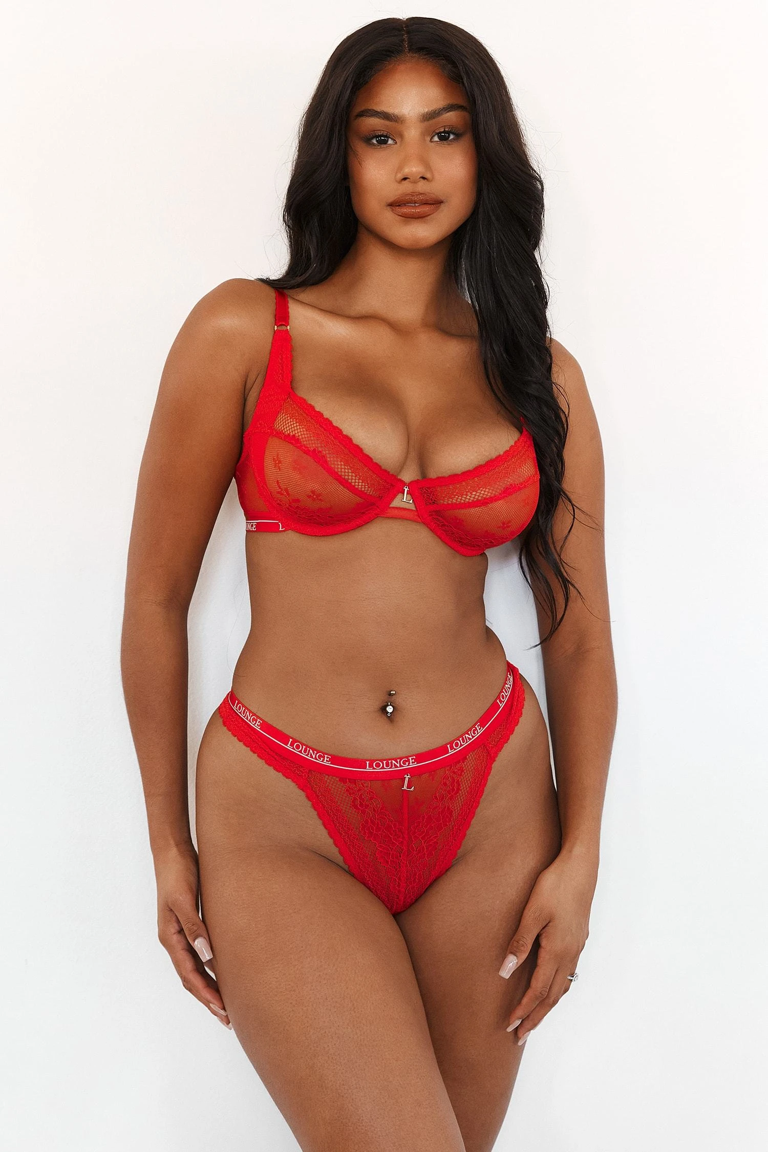 Lounge Underwear Liberty Balcony Bra (Set) - Red Bügel-BH Sets 3 Lounge Underwear Liberty Balcony Bra (Set) - Red Bügel-BH Sets