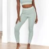 Lounge Underwear Soft Chic Ribbed Leggings - Sage Leggings Sets 2 Lounge Underwear Soft Chic Ribbed Leggings - Sage Leggings Sets