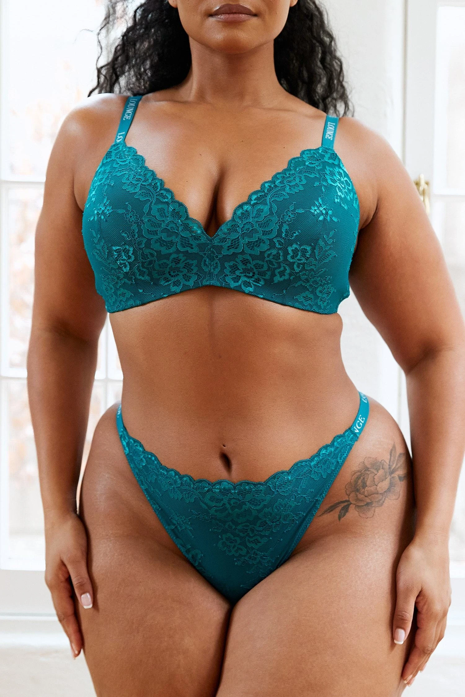 Lounge Underwear Sustainable Lace Magic Bra (Set) - Turquoise Bestsellers 10 Lounge Underwear Sustainable Lace Magic Bra (Set) - Turquoise Bestsellers